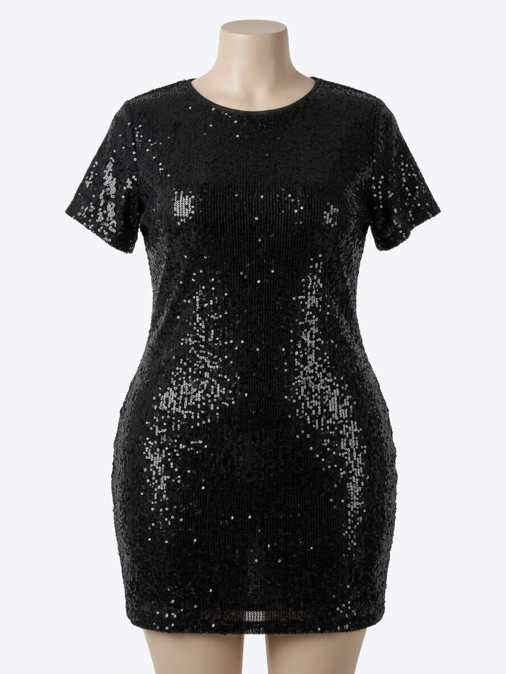 GAP Black Sequin Mini Dress